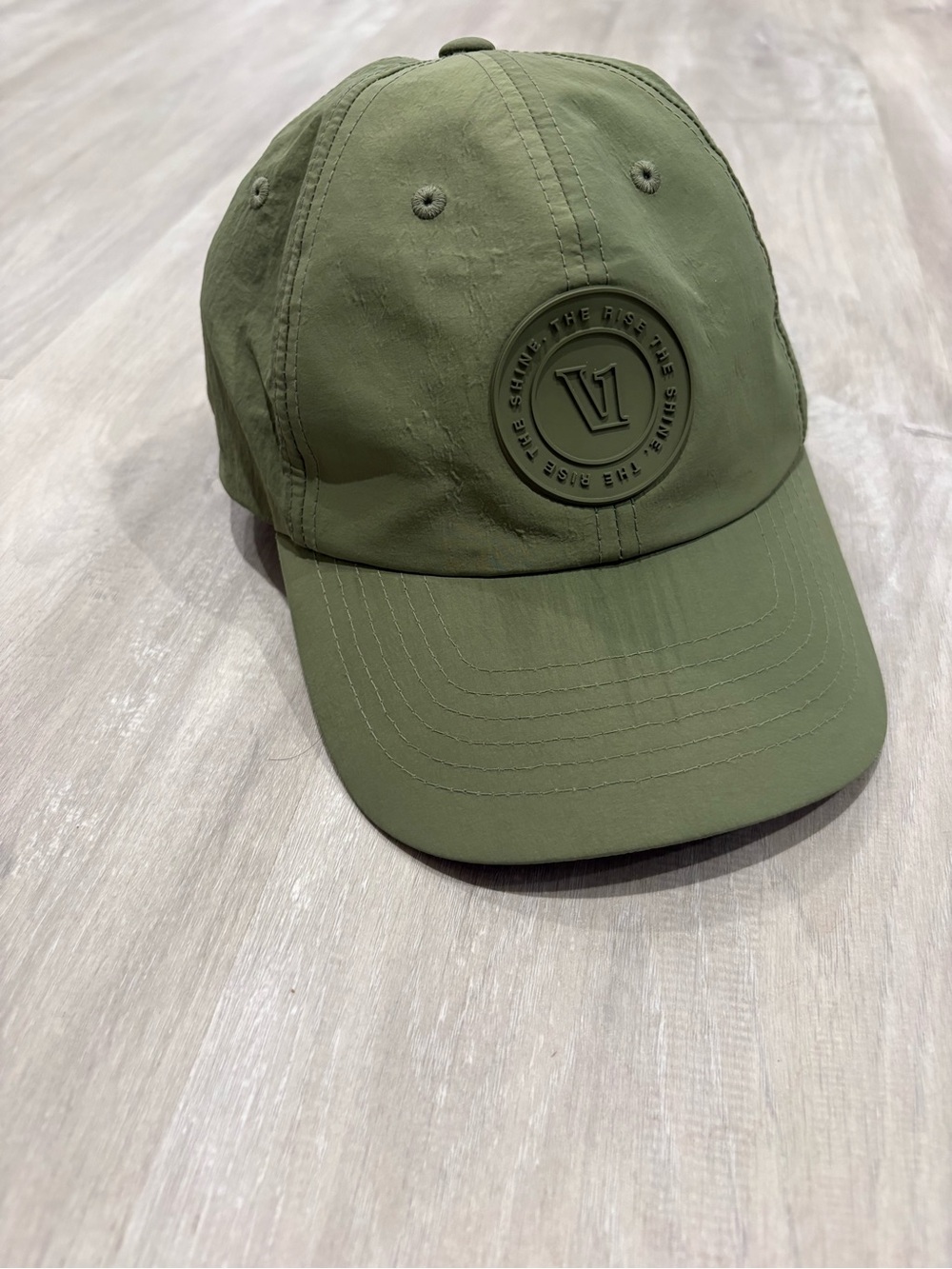 Vuori Olive Green Logo Baseball Cap